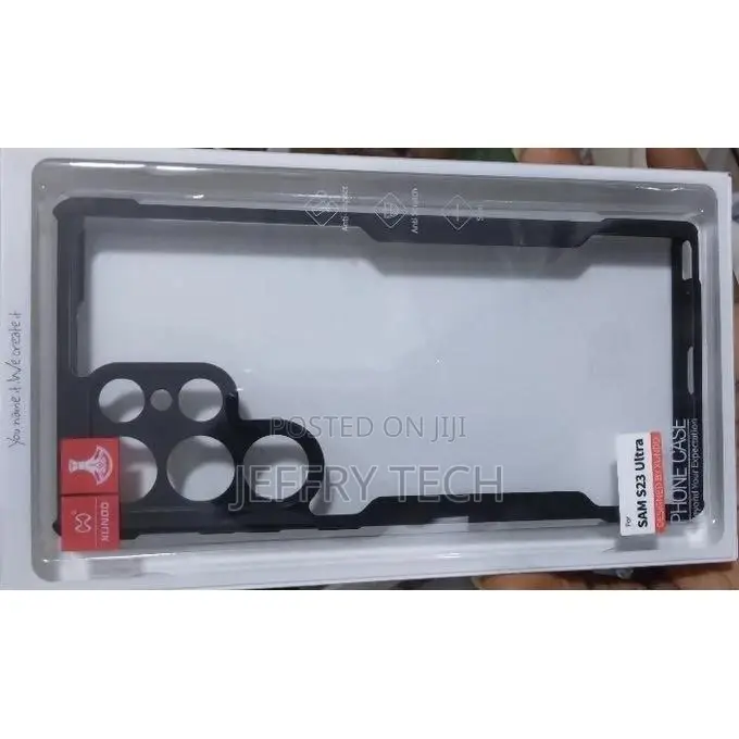 Xundo Transparent Back Case for Samsung Galaxy S23 Ultra