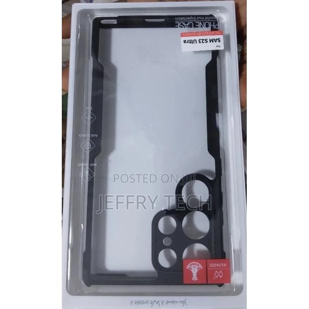 Xundo Transparent Back Case for Samsung Galaxy S23 Ultra