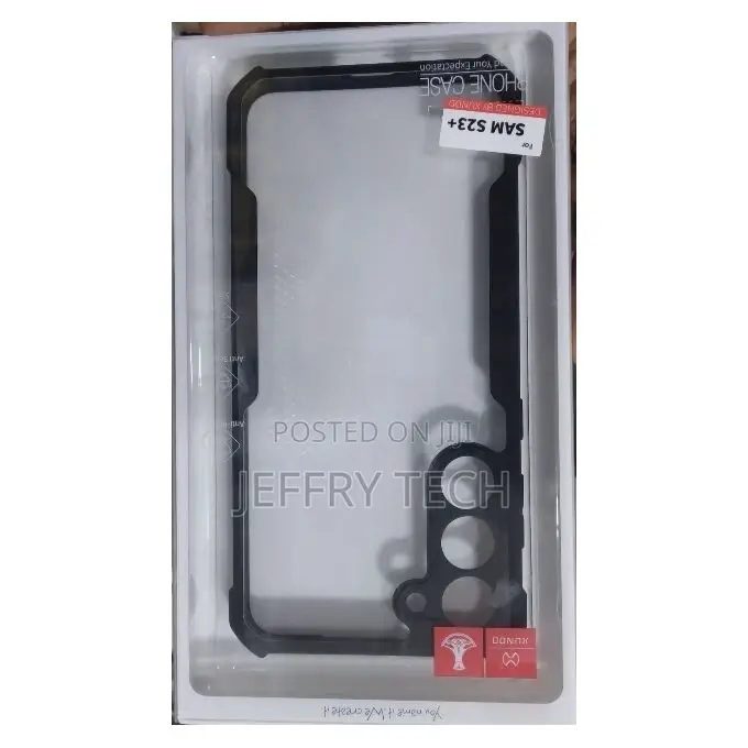 Xundo Transparent Back Case for Samsung Galaxy S23+