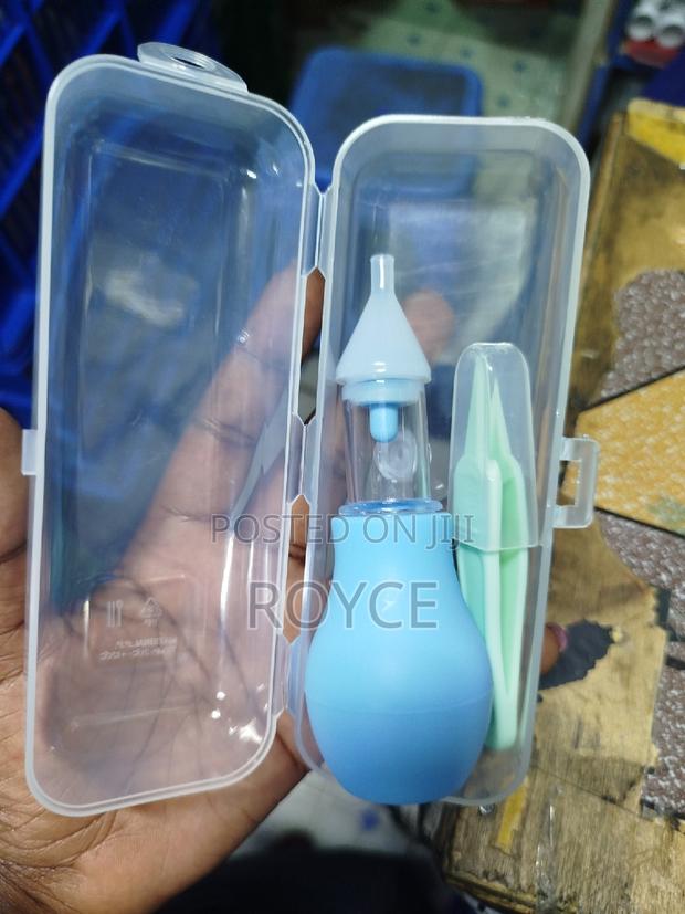 Baby Nasal Aspirator + Tweezer Set