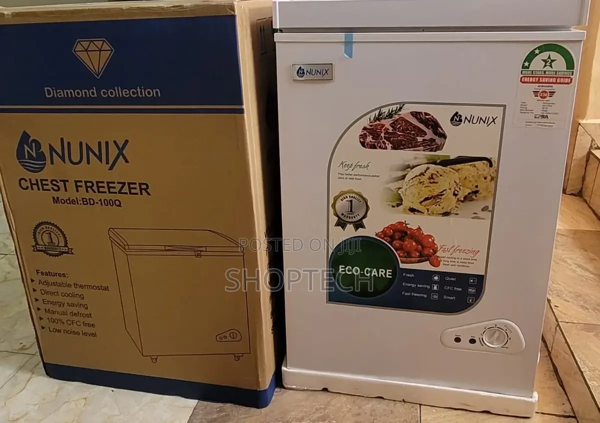 Nunix 100 Litres Deep Freezer
