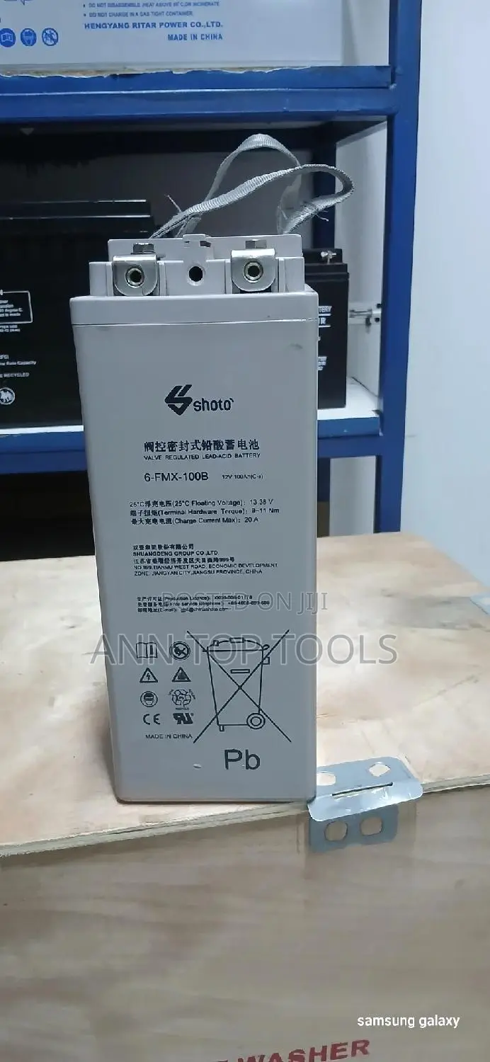 Shoto 100 Ah Slim Solar Battery