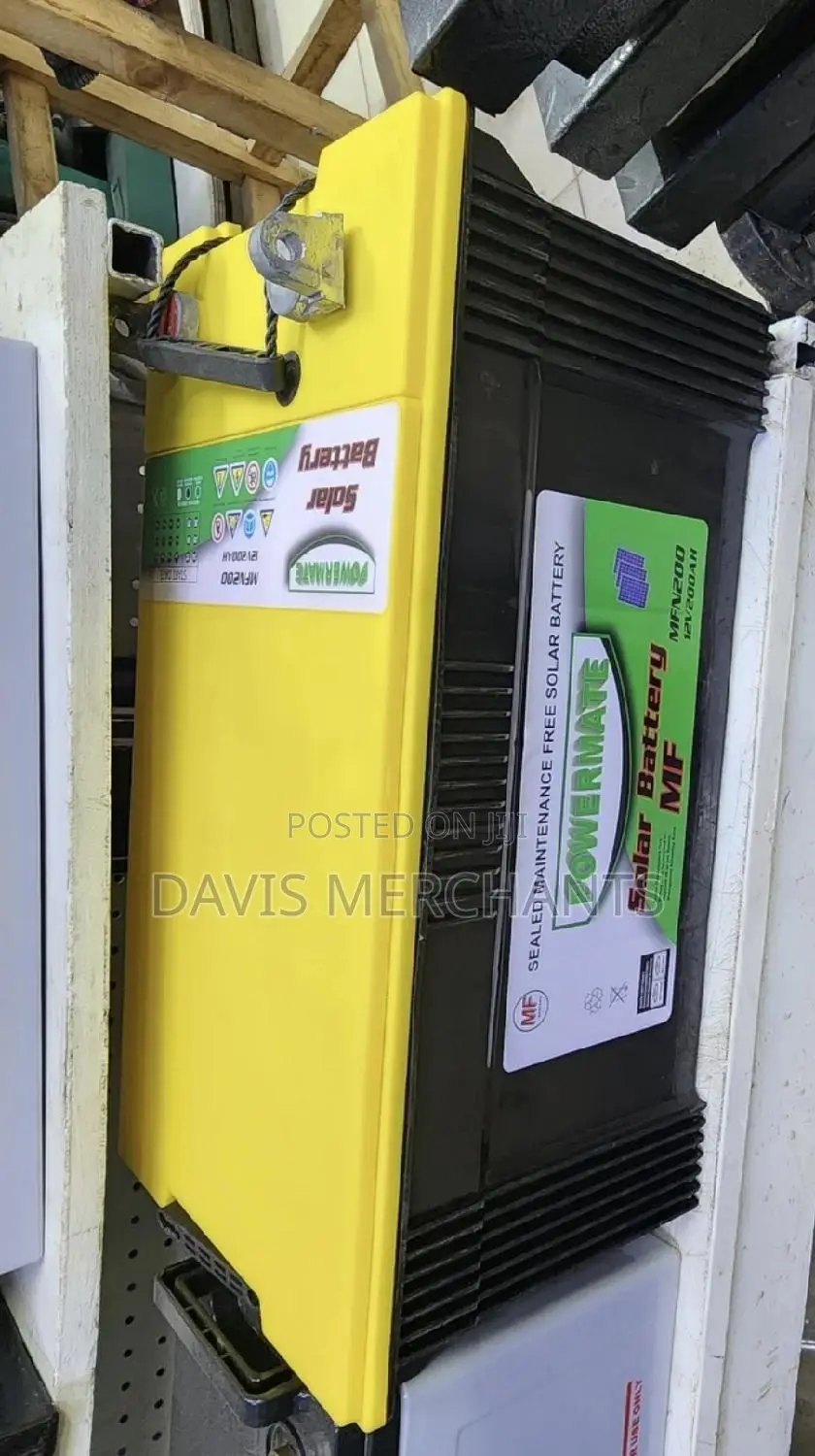 Dry Cell 200AMPS SOLAR Battery