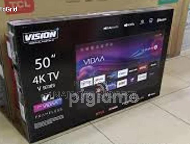 Vision 50" Frameless Vidaa Television - main view