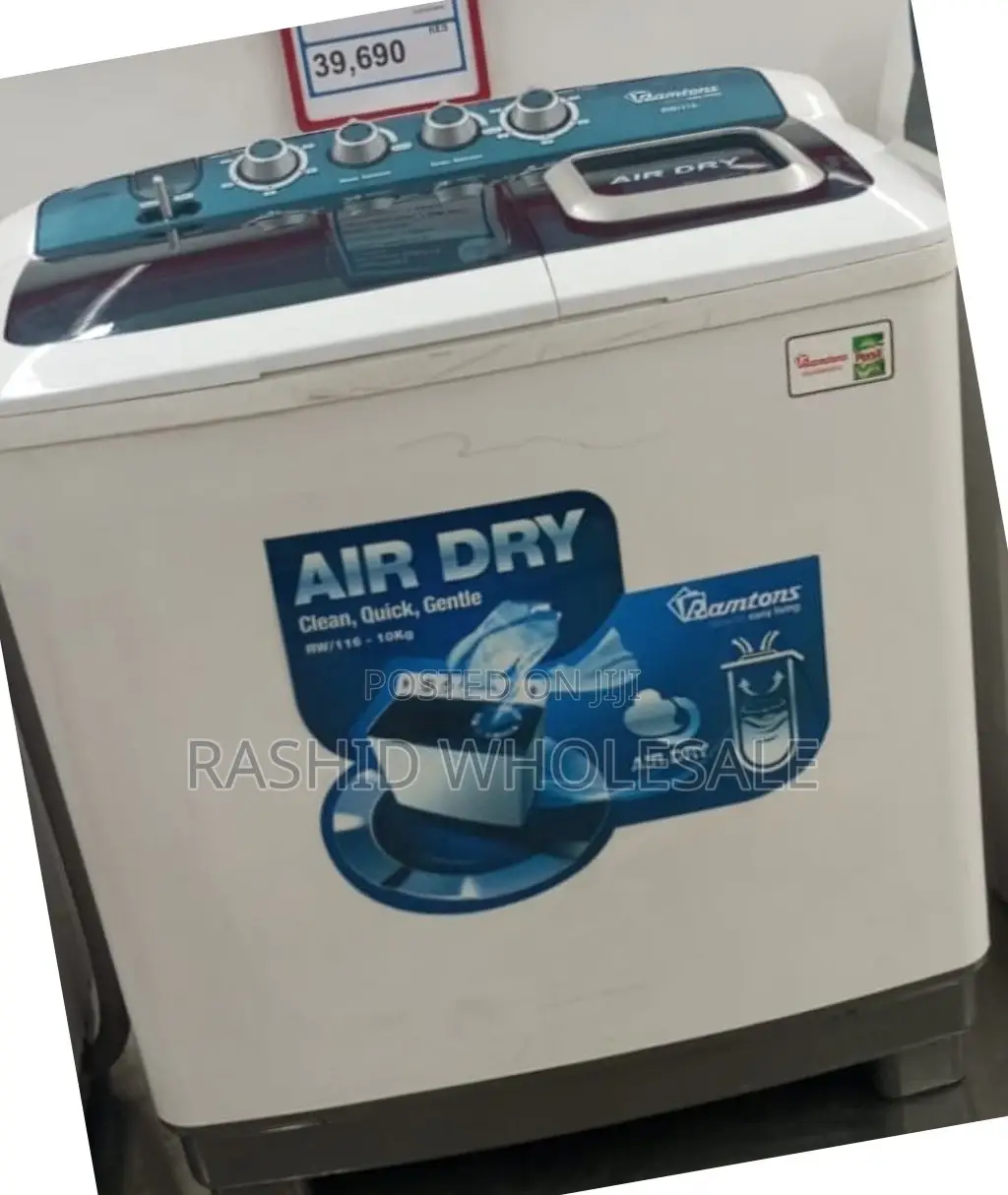 Ramtoms 10kgs Washing Machine With Air Dyer