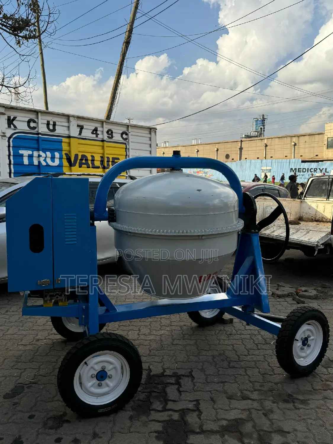 Heavy Duty Concrete Mixer 500ltrs AICO 