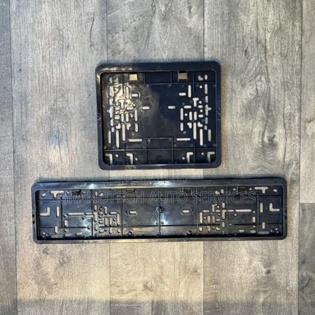 New Gen Oblong and Square Number Plate Holders || - main view