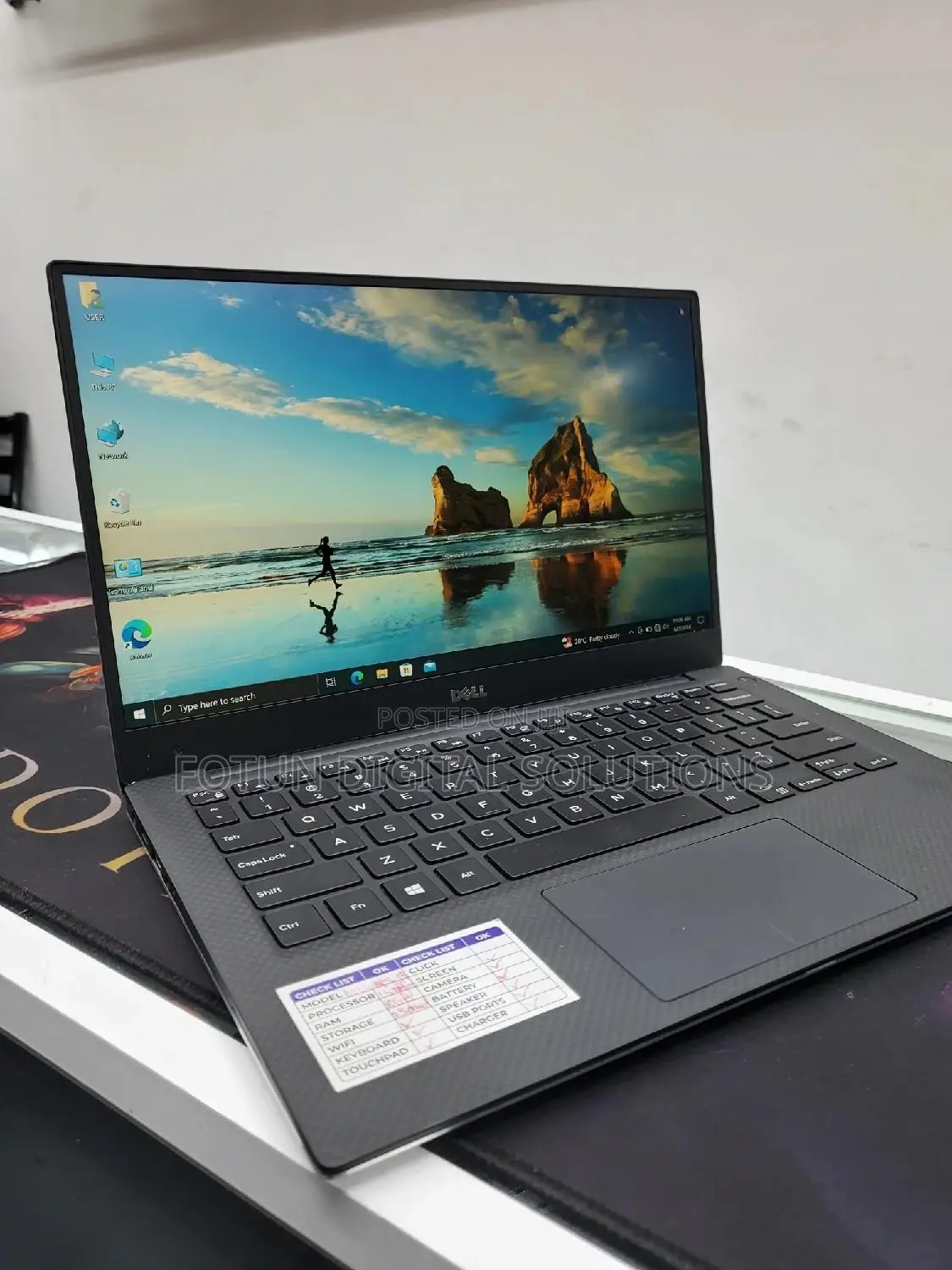 Laptop Dell XPS 13 9360 8GB Intel Core i5 SSD 256GB