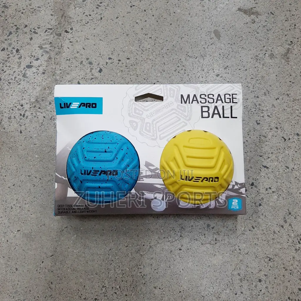 Massage Ball Deep Tissue Therapy for Pain Alleviation