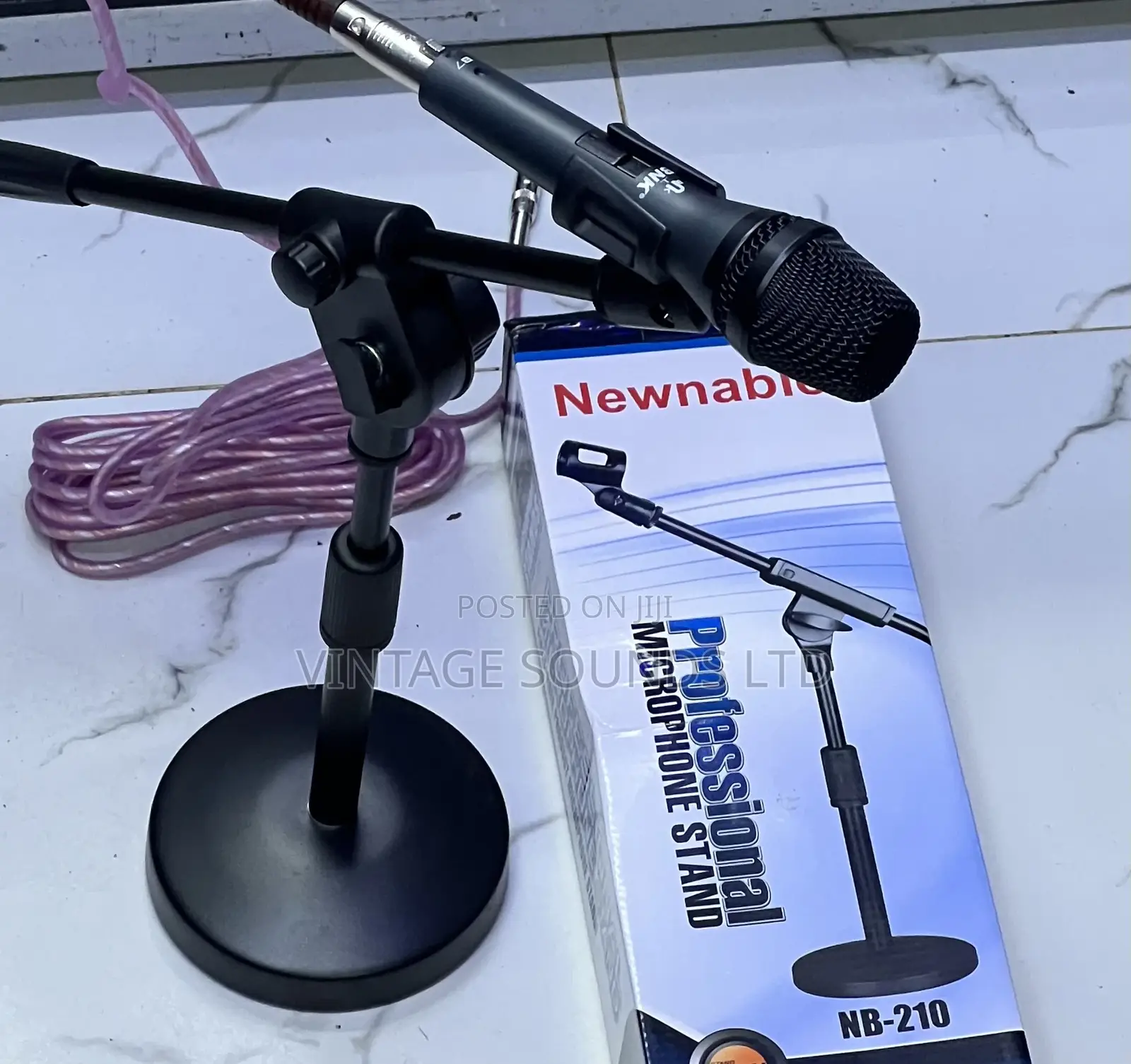 Newnabie NB210 Microphone Boom Mini Stand BNK B7 Mic