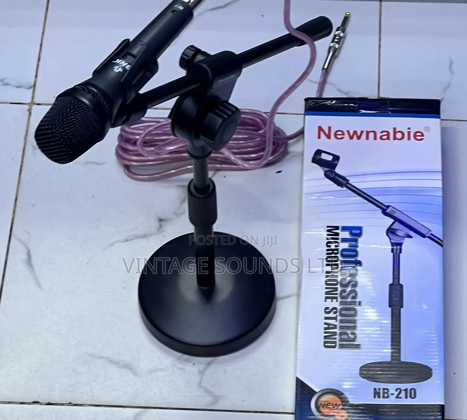 Newnabie NB210 Microphone Table Stand BNK B7 Mic