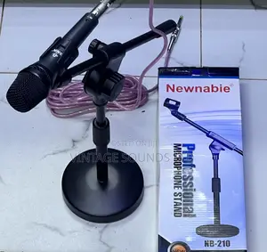 BNK B7 Wired Mic Newnabie NB210 Microphone Boom Mini Stand