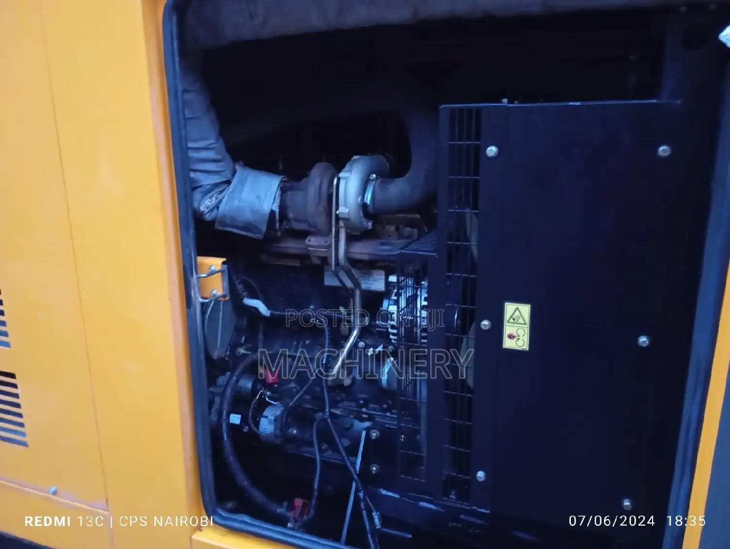 65kva Ex Uk Power Generator Set JCB INDIA