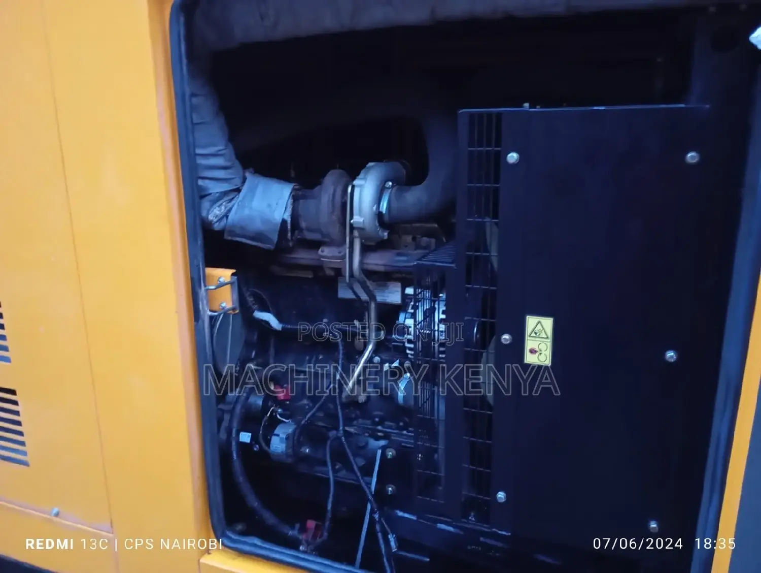 65kva Ex Uk Power Generator Set JCB INDIA