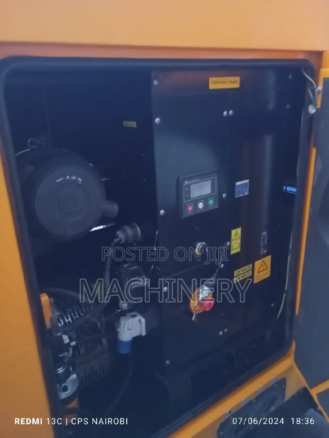 65kva Ex Uk Power Generator Set JCB INDIA
