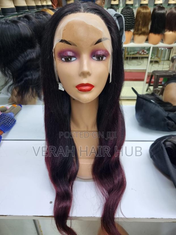 Quality Semi Human Wig - main view