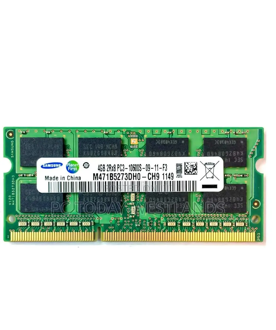 Samsung 2x 4GB DDR3-1333 SODIMM PC3-10600S Dual Rank Module