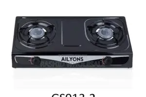 Cooker Table Top, 2 Burner Stainless Steel
