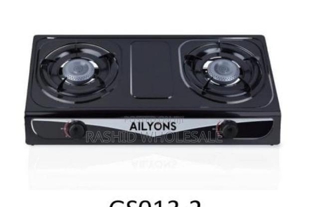 Cooker Table Top, 2 Burner Stainless Steel