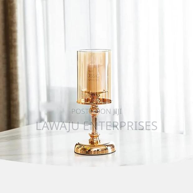 Short Decorative Candle Holder - main view