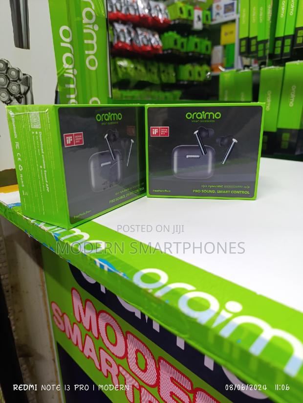 Oraimo Freepods Pro Hybrid Anc True Wireless Earbuds - thumbnail 2