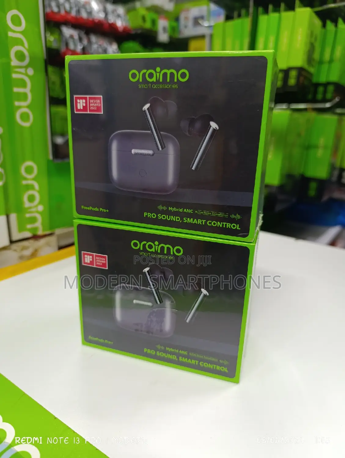 Oraimo Freepods Pro Hybrid Anc True Wireless Earbuds