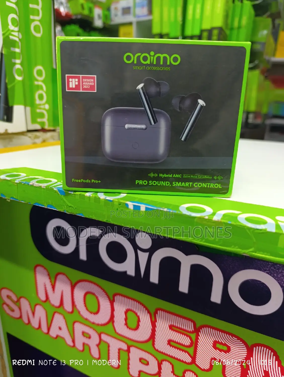 Oraimo Freepods Pro Hybrid Anc True Wireless Earbuds