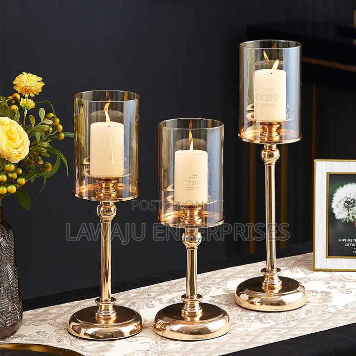 Tall Decorative Candle Holder