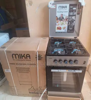 Mika Standing Cooker 50*60 Four Burner. Gas Oven