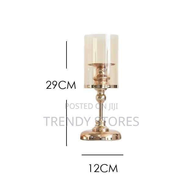 Short Decorative Candle Holder - main view