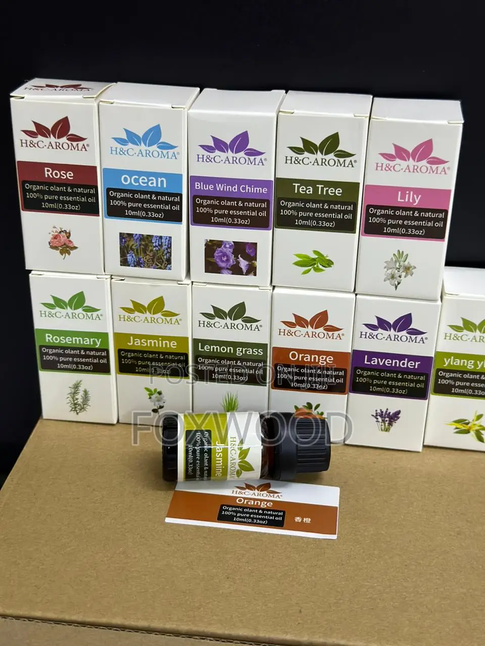 10pcs Flavors Essential Oils 10ml