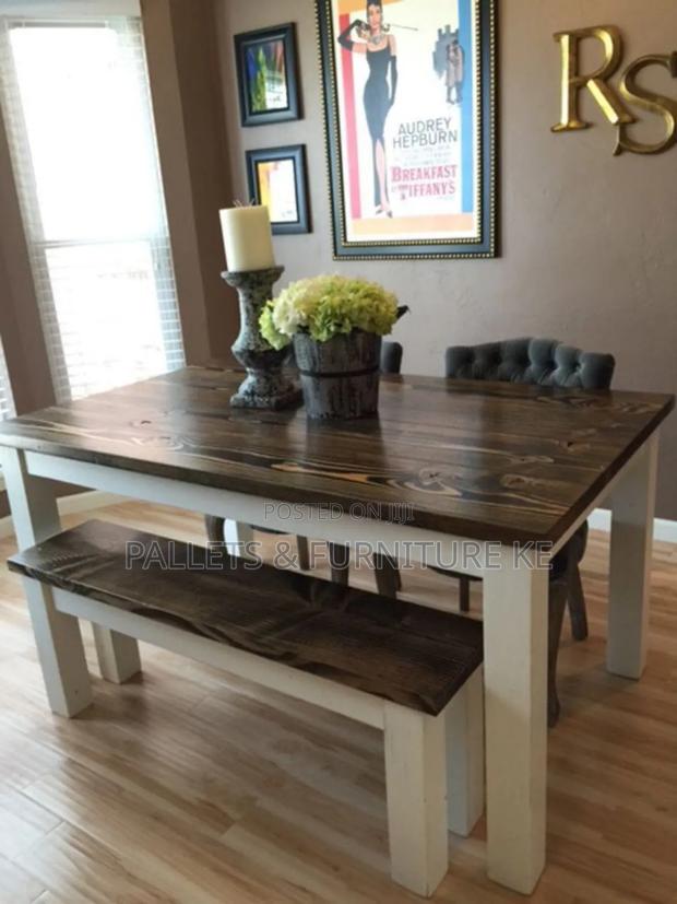 Artic Ash Farmhouse Dining Set