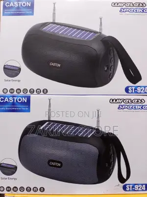 Wireless Portable Speaker ST-924 Rechargeable/Solar Energy
