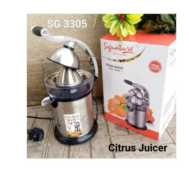 Signature Electric Citrus Juice Extractor/Juicer
