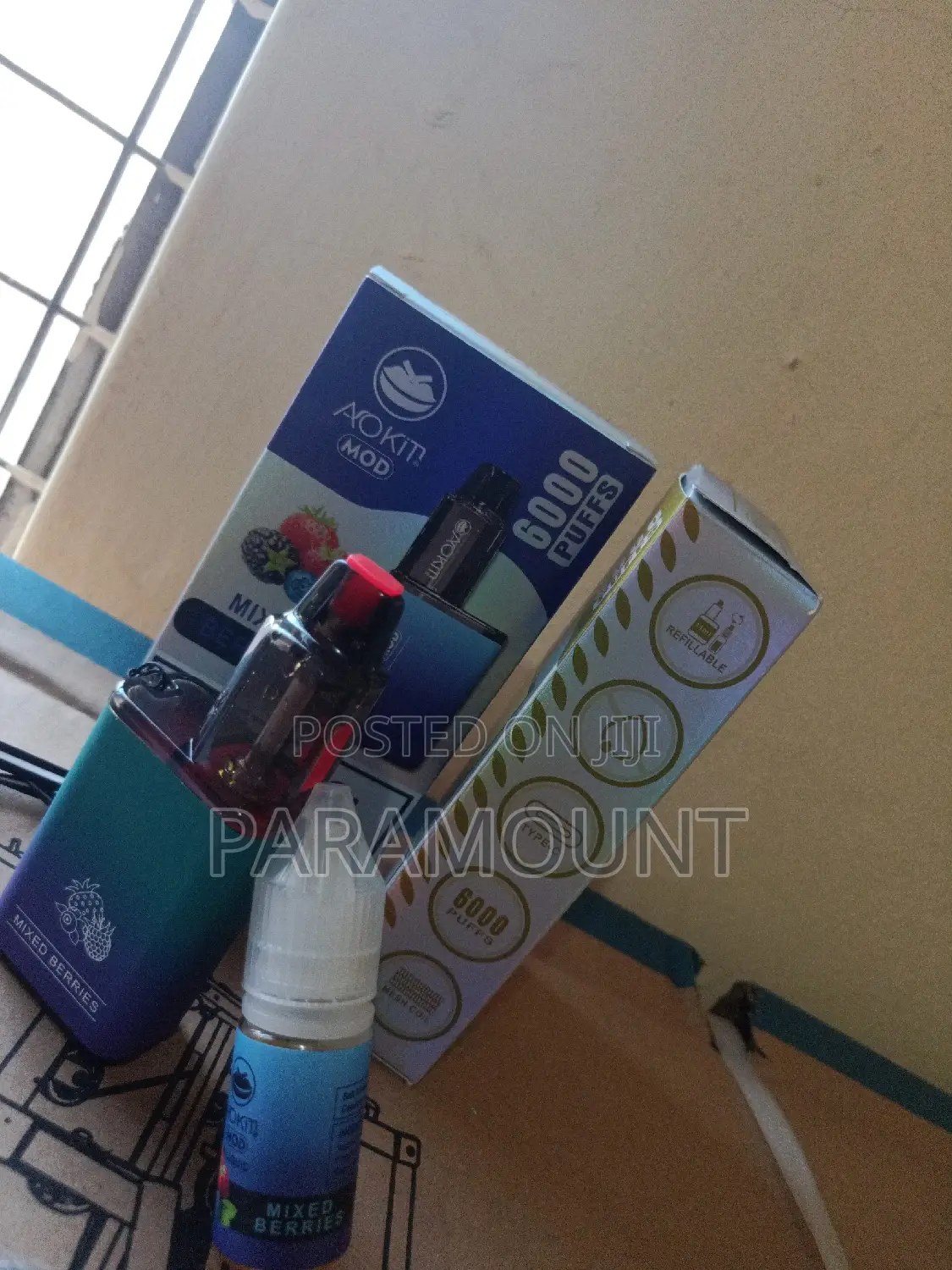 Refillable Rechargeable Vape With Free E-Juice 11ml