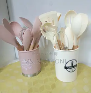 *12pcs Silicone Kitchen Set ,Bright Colours