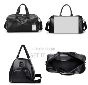 *Leather Duffle Bag*
*Material:Leather*
*Colors:Black