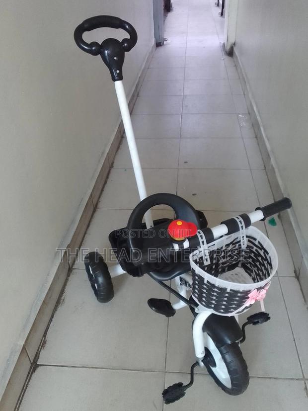 Quality Tricycle( White). - main view