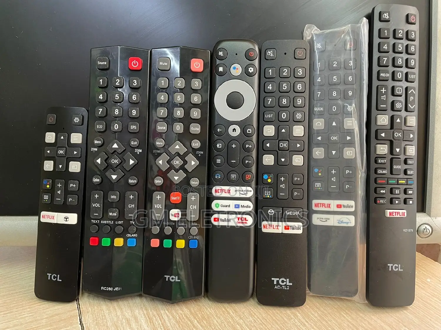 TCL Replacement Remote for TCL Digital, Smart Android Tv