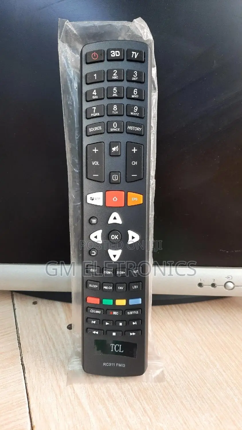 TCL Replacement Remote Control for TCL 32D2910AS TV.