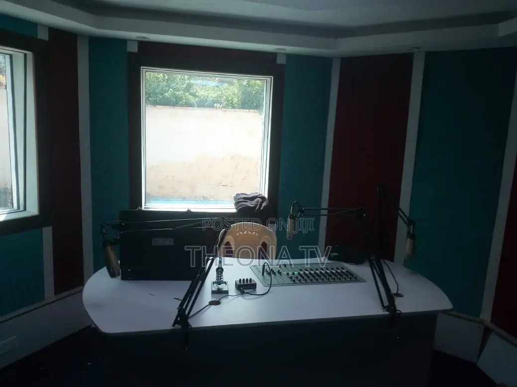 Sound Engineer Radio Studios and Signal Monitoring