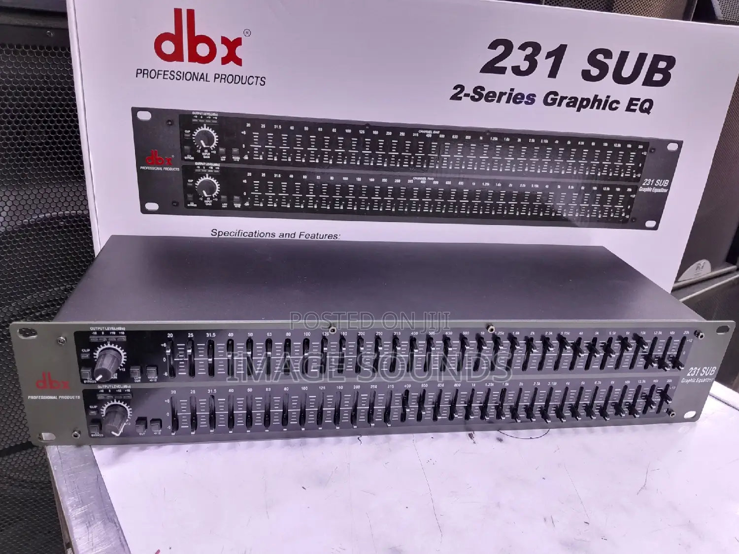 Equalizer DBX 231 Sub Double