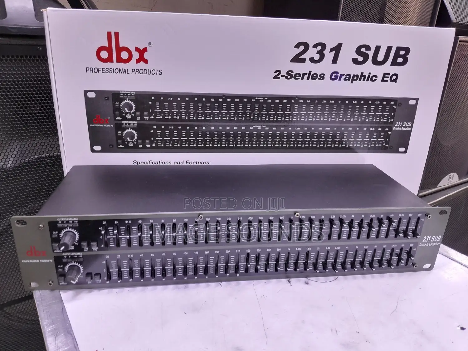 DBX Graphic Equalizer With Sub Option