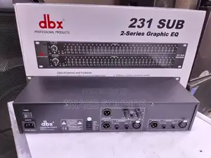 DBX 2-Series Graphic Equalizer With Sub Output