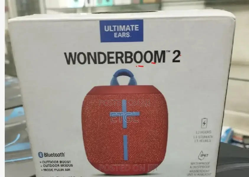 Logitech Ultimate Ears Wonderboom 2 Deep Space Speakers