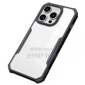 Transparent Shockproof Gear Case for iPhone 15 Pro