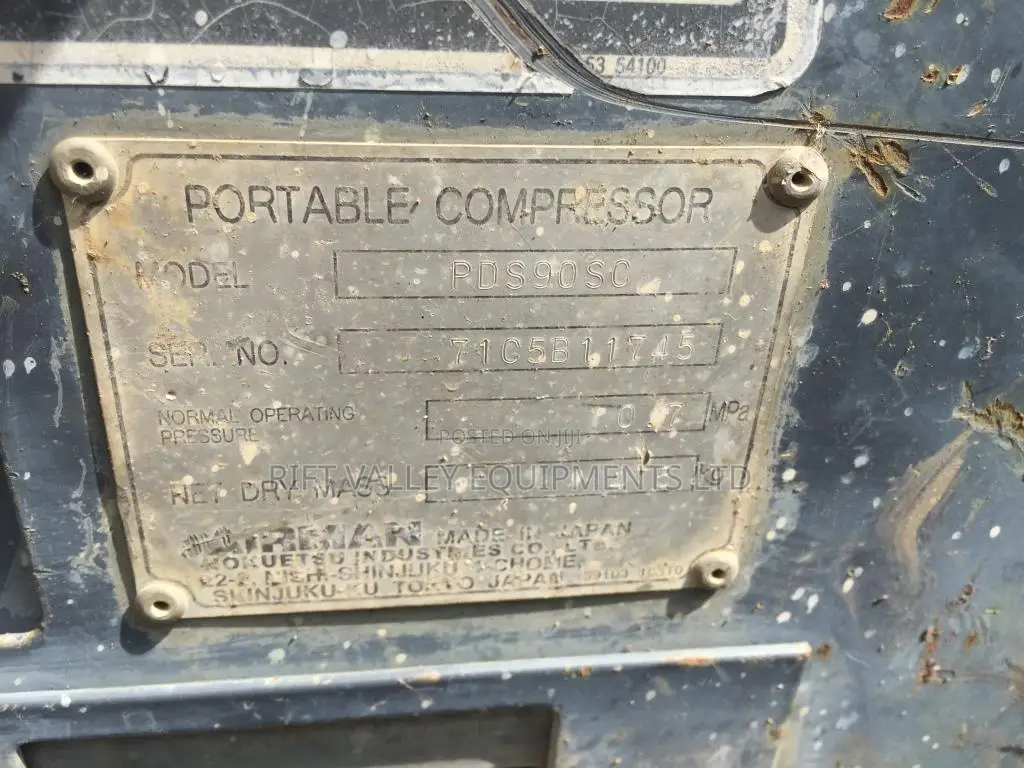 Airman Air Compressor PDS70 S and PDS90 S