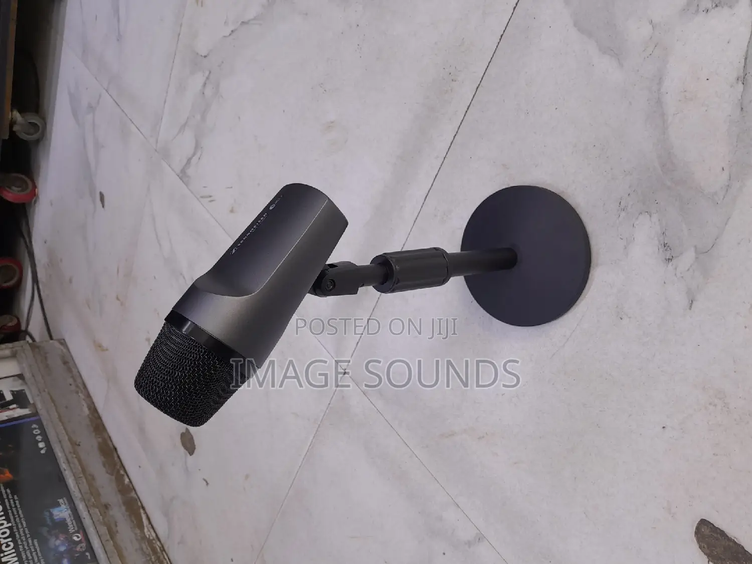 Bass Drum Mic Sennheiser With Stand and 5 Meter Long Cable
