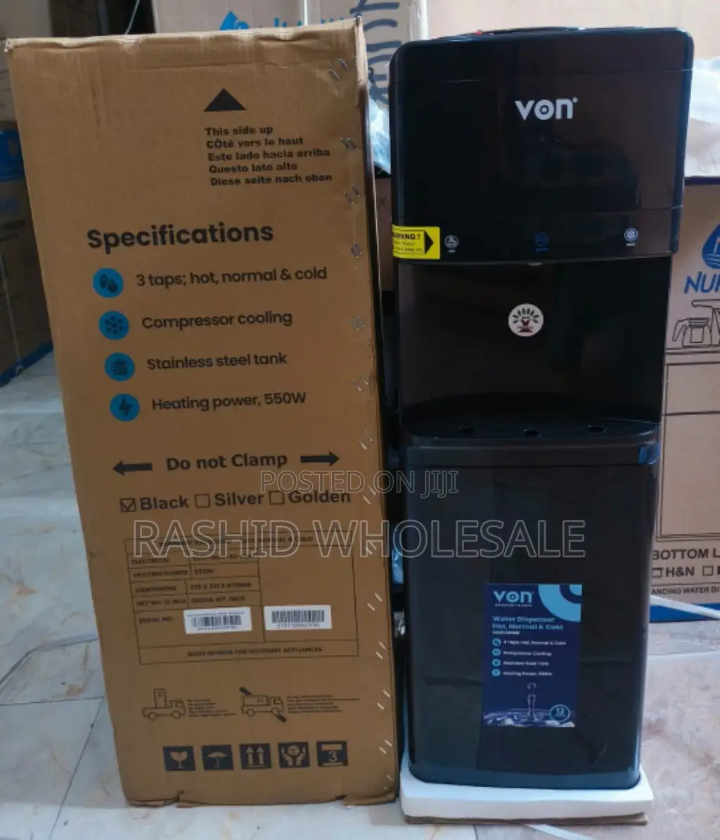 Water Dispenser Von ,Hot ,Cold and Normal Plus