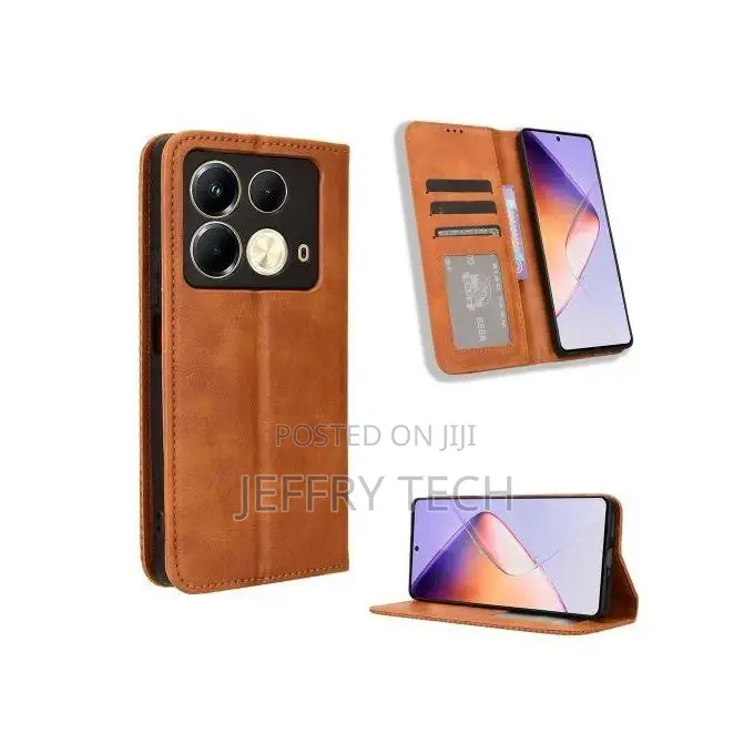 Infinix Note 40 4G Wallet Case Best Stand Leather Case Flip